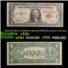 1935A $1 Silver Certificate Hawaii WWII Emergency Currency Grades vf+
