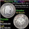 ***Auction Highlight*** 1795 3 Leaves BB-27, B-5, R-1 Graded f12 Details By SEGS (fc)