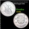 1973 Portugal 10 Escudos KM# 600 Grades GEM+ Unc