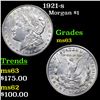 Image 1 : 1921-s Morgan Dollar $1 Grades Select Unc