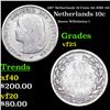 189* Netherlands 10 Cents 10c KM# 116 Grades vf+