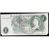 Image 2 : 1960-1977 Great Britain 1 Pound Note  P# 374G Grades Choice AU/BU Slider