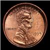 Image 2 : 1999-p Lincoln Cent Mint Error Broadstruck 1c Grades GEM++ RD