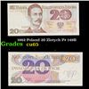 1982 Poland 20 Zlotych P# 149B Grades Gem CU