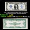1923 $1 large size Blue Seal Silver Certificate, Fr-237 Signatures of Speelman & White Grades Choice