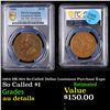 PCGS 1904 HK-304 So-Called Dollar Louisiana Purchase Expo Graded au details BY PCGS