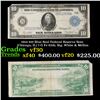 1914 $10 Blue Seal Federal Reserve Note (Chicago, IL) 7-G Fr-931b, Sig. White & Mellon Grades vf++