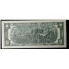Image 3 : 1976 $2 Federal Reserve Note 1st Day of Issue, with Stamp Grades Gem CU