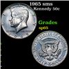 1965 sms Kennedy Half Dollar 50c Grades sp65