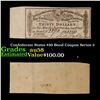 Confederate States $30 Bond Coupon Series 2 Grades Choice AU/BU Slider