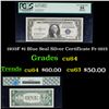 1935F $1 Blue Seal Silver Certificate Fr-1615 Graded cu64 By PCGS.