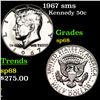 1967 sms Kennedy Half Dollar 50c Grades sp68