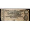 Image 2 : 1864 $10 Confederate Note, T68 Grades vf++