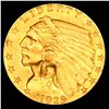 Image 2 : 1929-p Gold Indian Quarter Eagle $2 1/2 Graded Select+ Unc By USCG