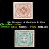 Image 1 : 1944 Germany 1/2 Mart Note P# 191A Grades vf++