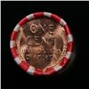 Image 2 : Shotgun Lincoln 1c roll, 1958-d 50 pcs Bank Wrapper.
