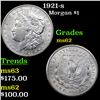 1921-s Morgan Dollar $1 Grades Select Unc