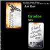 1973 Shirl Joseph Winter Abundance 1 Ounce .999 Silver Art Bar