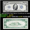 1934 $10 Blue Seal Silver Certificate Fr-2005 Grades Select AU