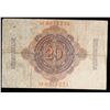 Image 3 : 1906 Germany 20 Mark Note P#25B Grades vf+