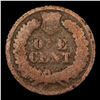Image 3 : 1877 Indian Cent 1c Graded g4 By SEGS