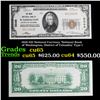 1929 $20 National Currency 'National Bank of Washington, District of Columbia' Type I Grades Gem CU