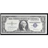 Image 2 : Lot of 2x Consecutive **Star Note** 1957 $1 Blue Seal Silver Certificates, All CU! Grades Brilliant 