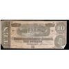 Image 2 : 1864 $10 Confederate Note, T68 Grades vf+