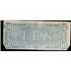 Image 3 : 1864 $10 Confederate Note, T68 Grades vf+