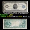 1914 $5 Large Size Blue Seal Federal Reserve Note (Chicago, IL)  7-G Fr-871a, Sig. White & Mellon Gr