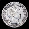 Image 2 : 1897-p Barber Dime 10c Grades xf