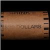 Image 4 : ***Auction Highlight*** AU/BU Slider Brinks Shotgun Peace $1 Roll 1924 & S Ends Virtually UNC (fc)