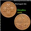 1960 Portugal 10 Centavos KM# 583 Grades Select AU