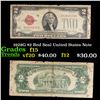 1928G $2 Red Seal United States Note Grades f+