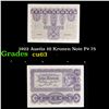 Image 1 : 1922 Austia 10 Kronen Note P# 75 Grades Select CU
