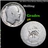 1913 Silver Great Britain Shilling KM-816 Grades g+
