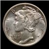 Image 2 : 1945-s Mercury Dime 10c Grades GEM+ Unc