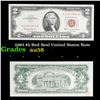 1963 $2 Red Seal United States Note Grades Choice AU/BU Slider