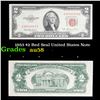 1953 $2 Red Seal United States Note Grades Choice AU/BU Slider