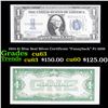 1934 $1 Blue Seal Silver Certificate "Funnyback" Fr-1606 Grades Select CU