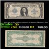1923 $1 large size Blue Seal Silver Certificate, Fr-237 Signatures of Speelman & White Grades f+