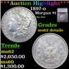 ***Auction Highlight*** 1897-o Morgan Dollar $1 Graded ms62 details By SEGS (fc)