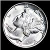 Image 2 : 1945-p Mercury Dime 10c Grades GEM++ Unc