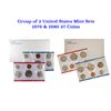 Group of 2 United States Mint Set in Original Government Packaging! From 1979-1980 with 25 Coins Ins