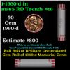 Image 1 : Shotgun Lincoln 1c roll, 1960-d 50 pcs Bank Wrapper.