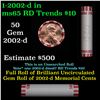 Image 1 : Shotgun Lincoln 1c roll, 2002-d 50 pcs Bank Wrapper.