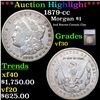 ***Auction Highlight*** 1879-cc Morgan Dollar $1 Graded vf30 By SEGS (fc)