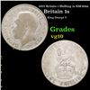 1922 Britain 1 Shilling 1s KM-816a Grades vg+