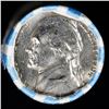 Image 3 : Bank Style Shotgun Uncirculated Jefferson 5c roll, 1964-d 40 pcs
