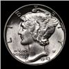 Image 2 : 1943-p Mercury Dime 10c Grades GEM+ Unc